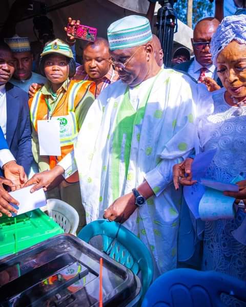 Election Results: Atiku wins his polling unit with 282 votes