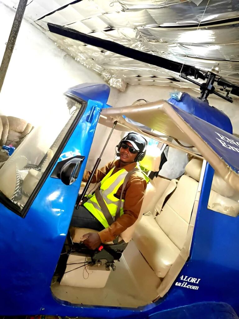 Nigerian engineer designs first flying car in Borno