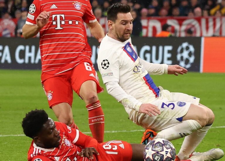 PSG knocked out of UEFA champions league