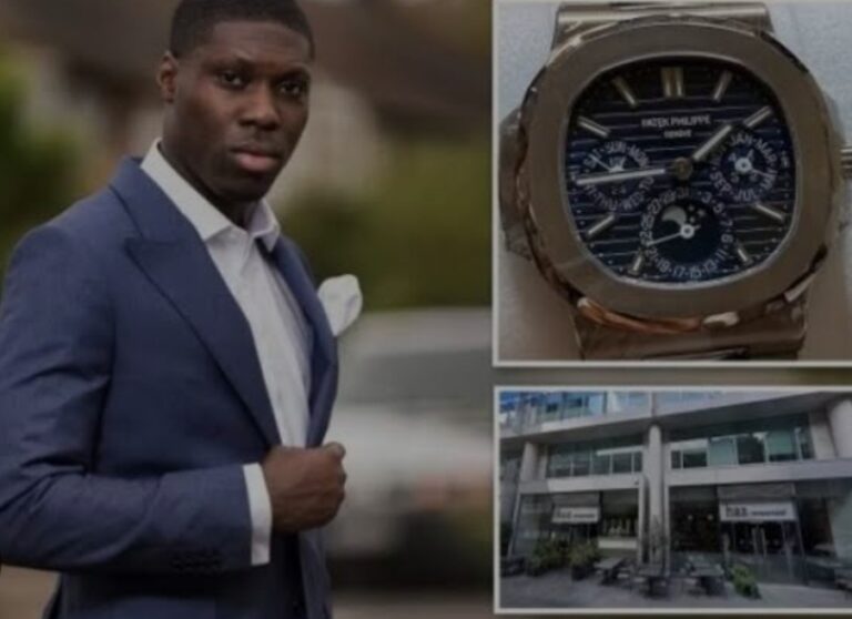 Nigerian-born music manager stabbed to death by robbers in UK over fake £300k watch