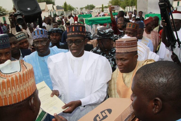 Gov. Buni flags off distribution of laptops, other empowerment programmes for youths