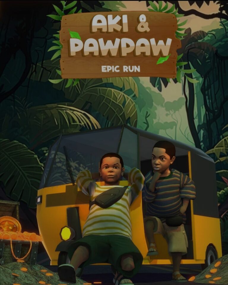 Play Network launches Nollywood’s first-ever mobile game app – “Aki & Pawpaw Epic Run” (Video)