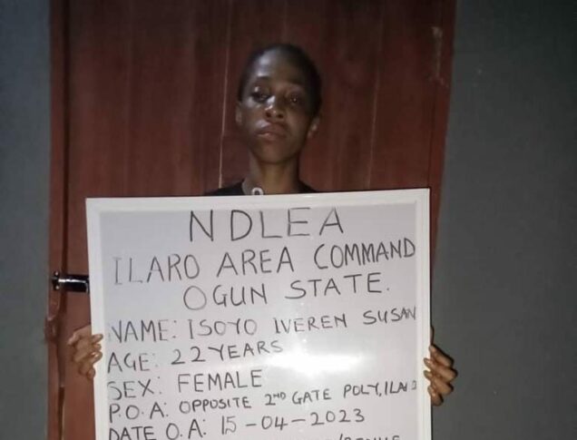 NDLEA arrest female student, pregnant woman, crippled man for drug trafficking