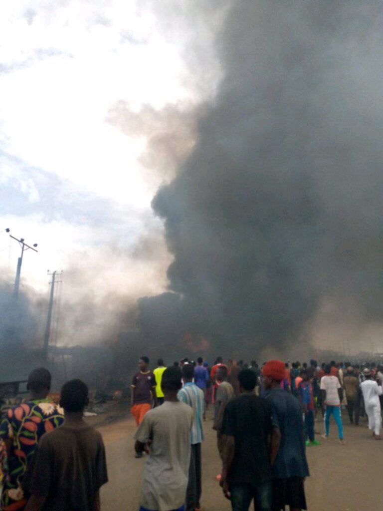 Petrol tanker explosion claims 6 lives in Jos