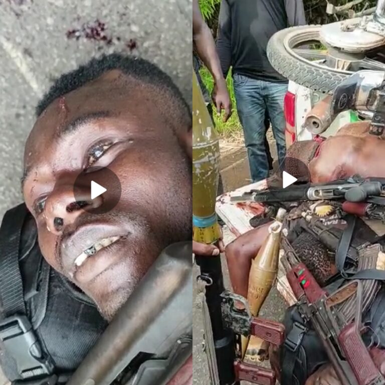 Police operatives gun down leader of notorious criminal gang, Odumodu in Anambra (Video)