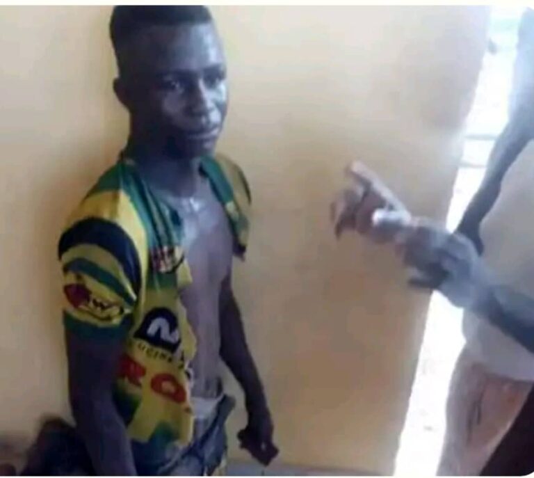 Yahoo boy confesses to killing mother, sleeping with her corpse for 2 nights before taking out her vagina for ritual