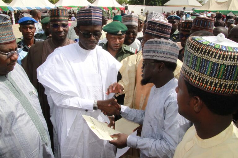 Gov. Buni distributes empowerment materials to 2,650 micro, medium businesses (Photos)