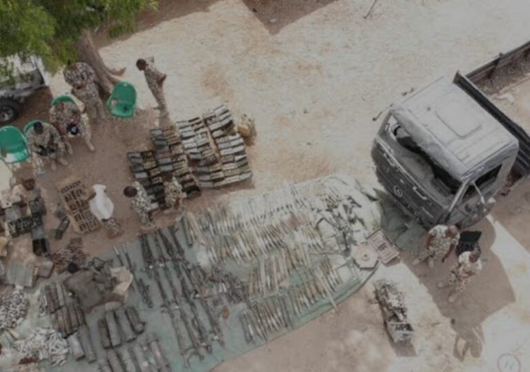 Troops uncover massive ISWAP underground armoury in Sambisa forest