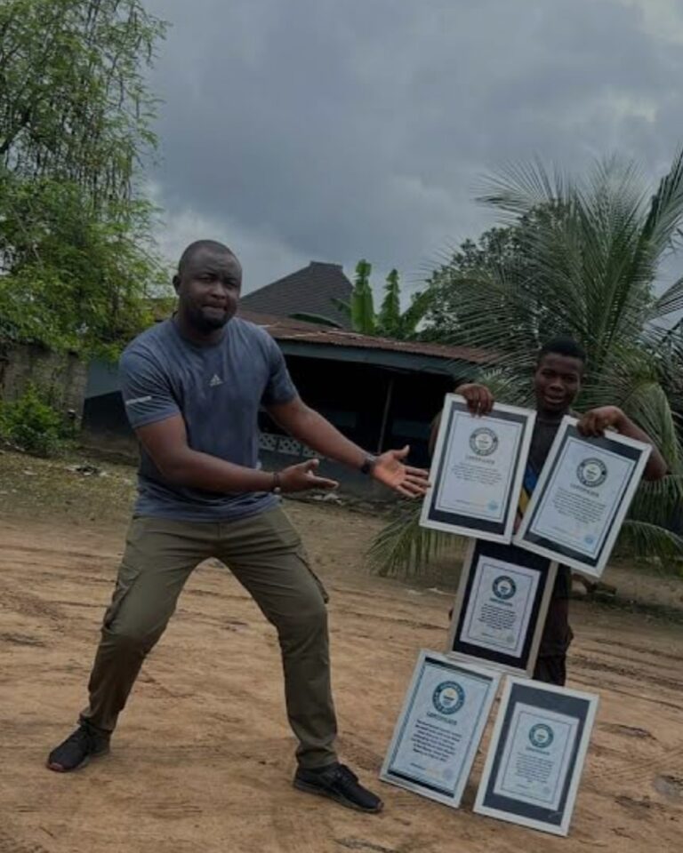 16-year-old Nigerian mechanic apprentice shatters 5 Guinness World Records