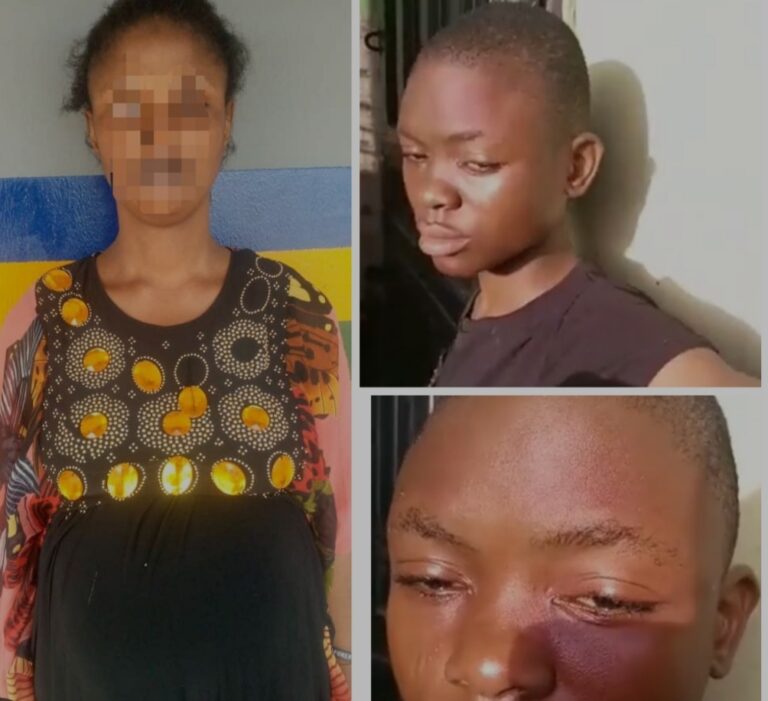 Pregnant woman arrested for brutally cutting 15-year-old maid in Lagos