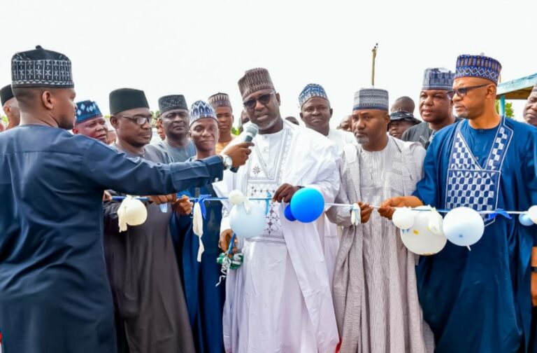 Gov. Sani Bello commissions six key projects in Kontagora