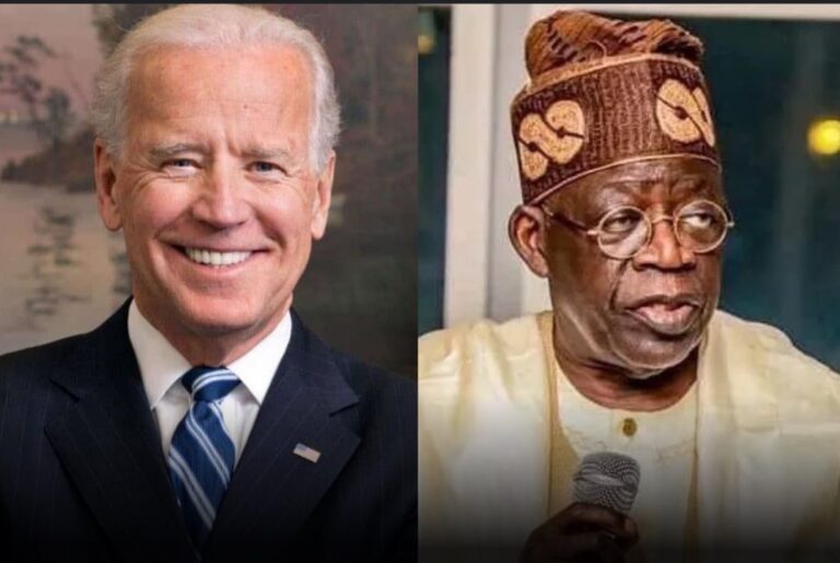 US President congratulates President Tinubu on inauguration