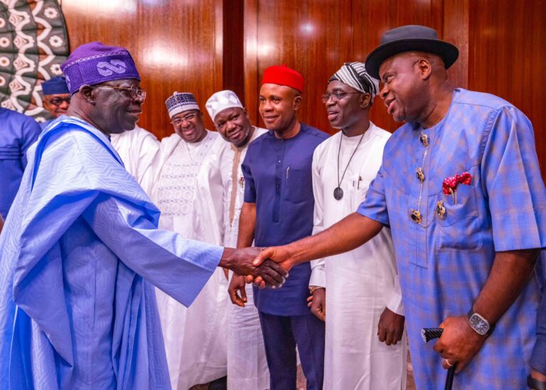 Tinubu meets with governors, urges cooperation between states, federal govt