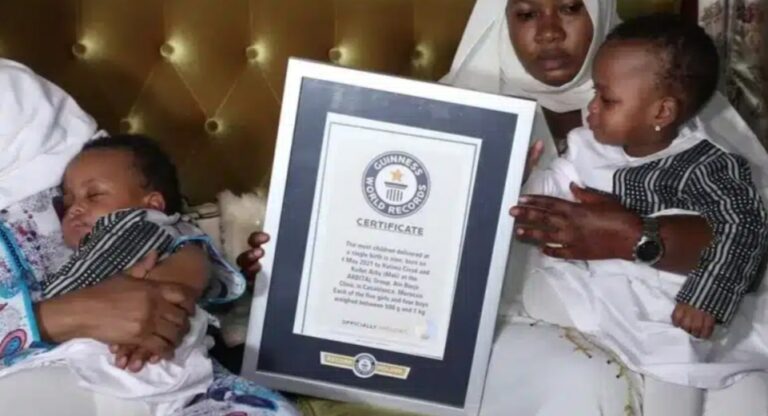 Malian mother breaks Guinness World Record with birth of nine babies in a single delivery