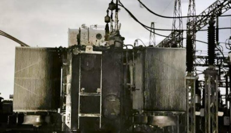 Fire engulfs TCN Alagbon Substation, causes damage to power transformer