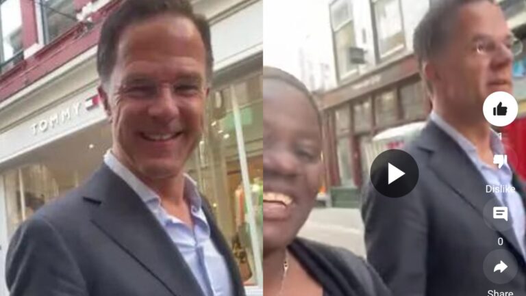 Sierra Leonean in the Netherlands surprised seeing country’s prime minister with no escorts, security (Video) 