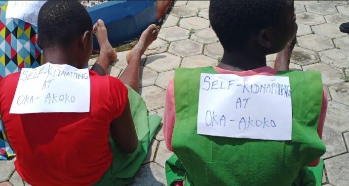 Teenage schoolgirls stage own kidnap, demand N100,000 ransom from mother