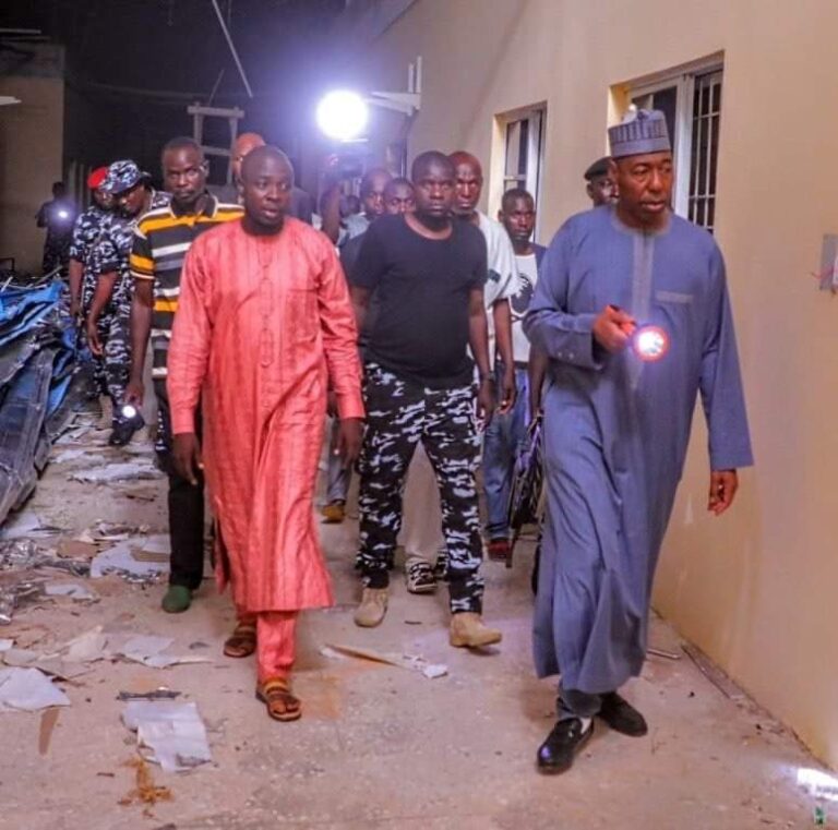 Zulum expresses anger over lack of electricity in Gwoza hospital