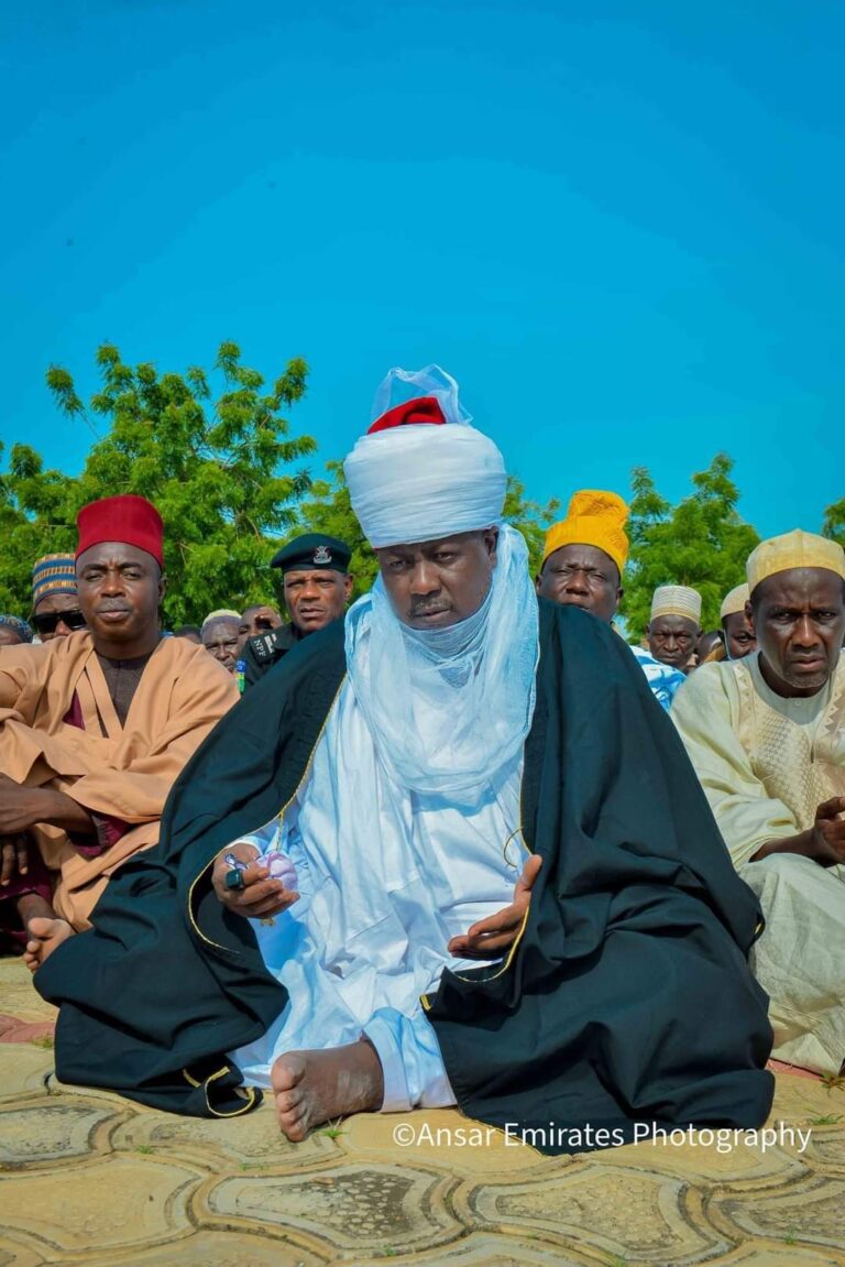 Emir of Bauchi leads special prayers for rainfall to bless Bauchi State