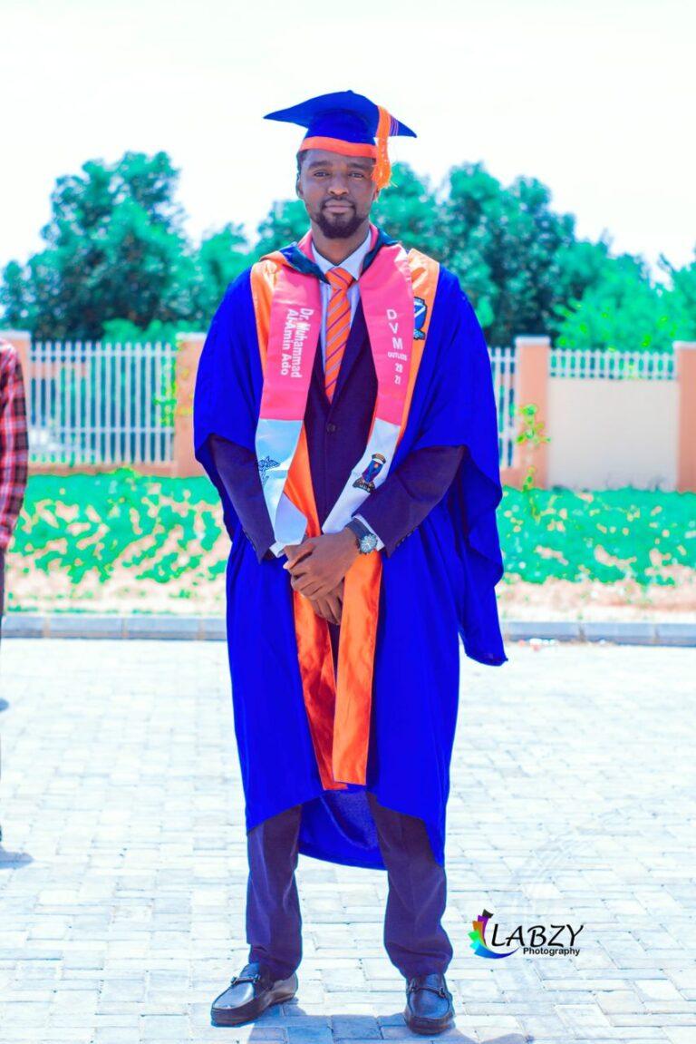 Unflinching consistency, dedication propelled me to be UNIMAID’s best graduating student in Faculty of Veterinary Medicine – Muhammad Al’ameen Ado