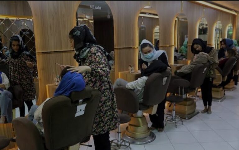 Afghan women face new restrictions as Taliban shuts down beauty salons