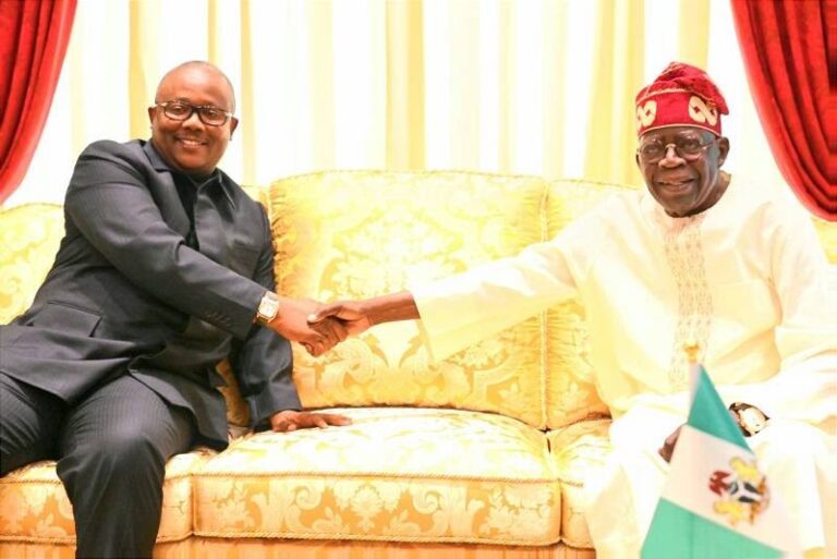 President of Guinea Bissau visits Tinubu in Lagos, assures of cooperation