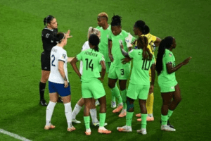 England vs Nigeria: Unfair referee call sparks frustration among Nigerians