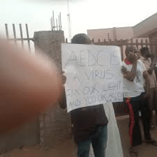 Lafia residents protest erratic power supply