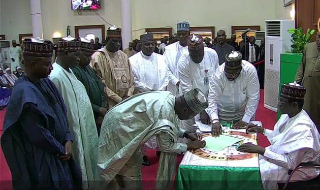 Gov. Buni tasks newly appointed commissioners to abide by oath of office