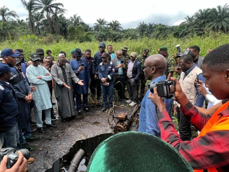 NNPC delegation discovers illicit oil network in Abia, urges Niger-Delta residents to act