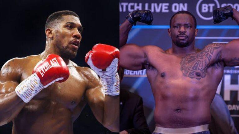 Joshua: Boxing match called off after Whyte tests positive