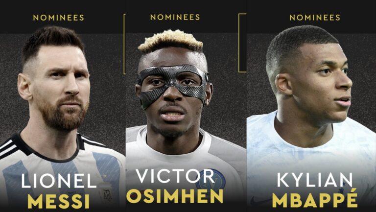 Osimhen to contest 2023 Ballon d’Or with Messi, Mbappe, Benzema, Haaland 