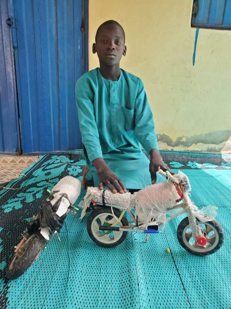 Ammar Ali: The 13-year-old motorcycle craftsman defying odds in Yobe