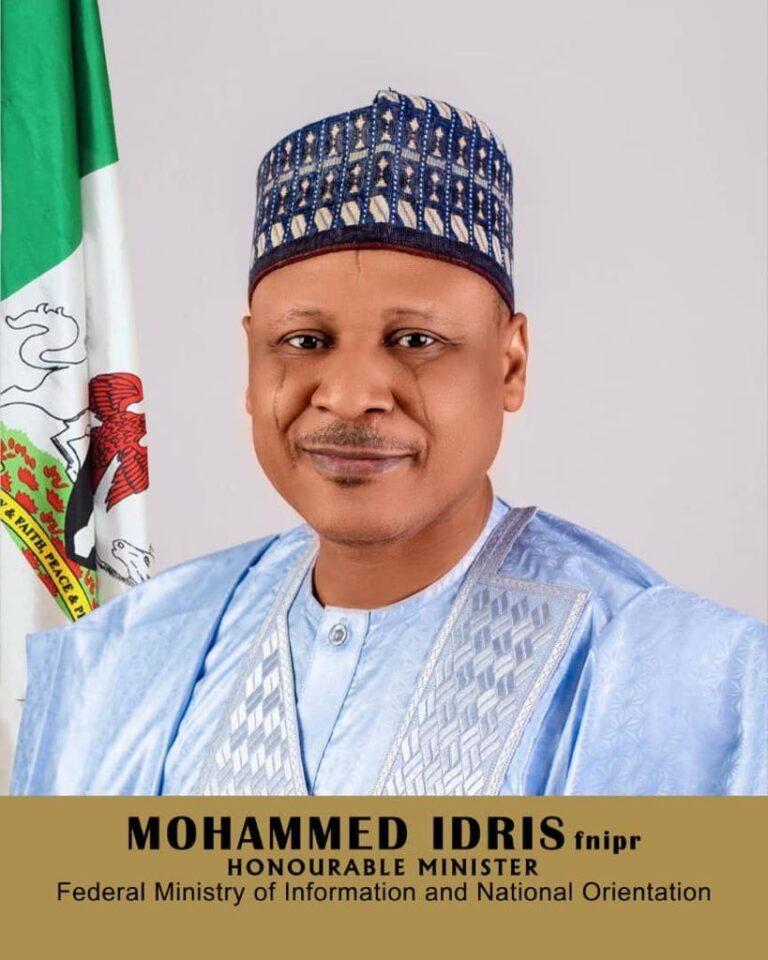 Minister of Information and National Orientation unveils official portrait