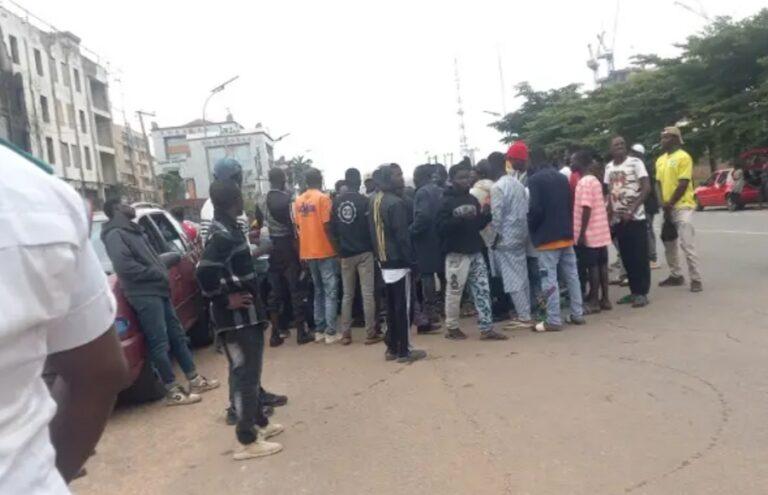 NURTW Turmoil: Gunshots erupt as armed thugs seize control of Abuja secretariat