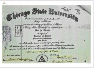 Chicago University records shows a ‘female’ Bola Tinubu, entirely different sample of certificate issued in 1979