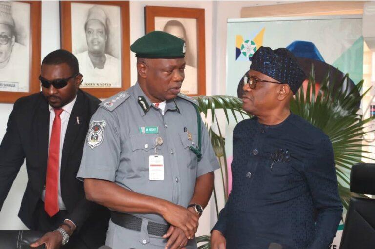 Customs Chief visits FCT Minister, secures land for staff kids' schools