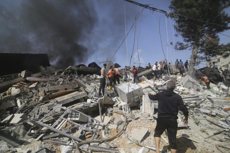 Israeli airstrikes claim over 6,500 lives, reports Palestinian health authority