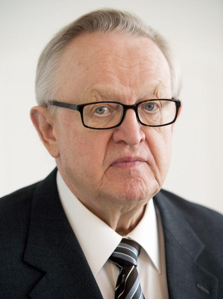 Martti Ahtisaari, Finland’s ex-President dies at 86