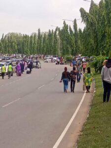 Passengers stranded as NLC members block Abuja Airport