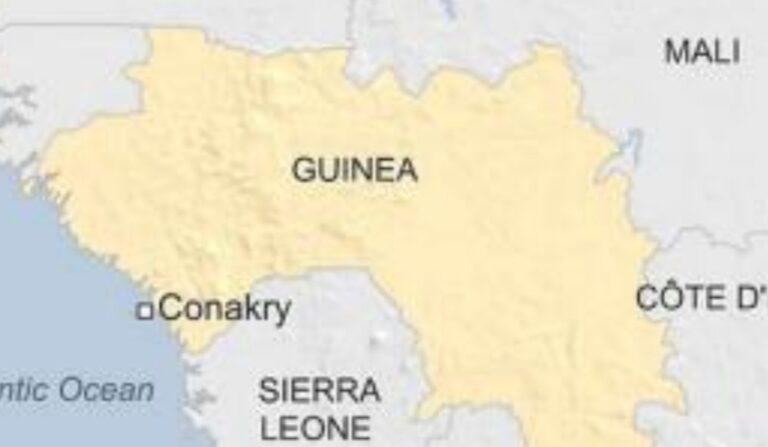 Heavy gunfire erupts in Guinea's capital city, Conakry