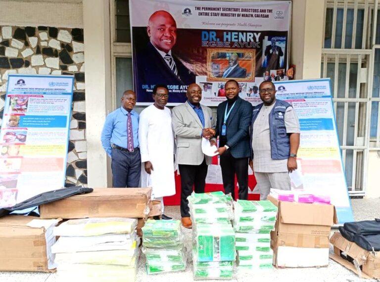 Cross River gets laboratory commodities, data & surveillance materials from WHO