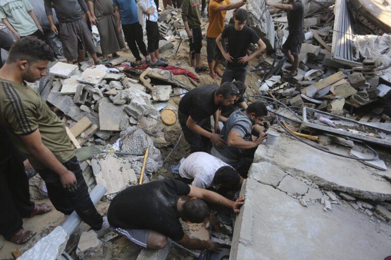 Gaza Health Officials: Dozens killed in Israeli airstrike near UN school