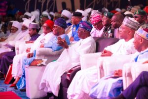 President Tinubu graces Akpabio's 61st birthday colloquium (Photos)