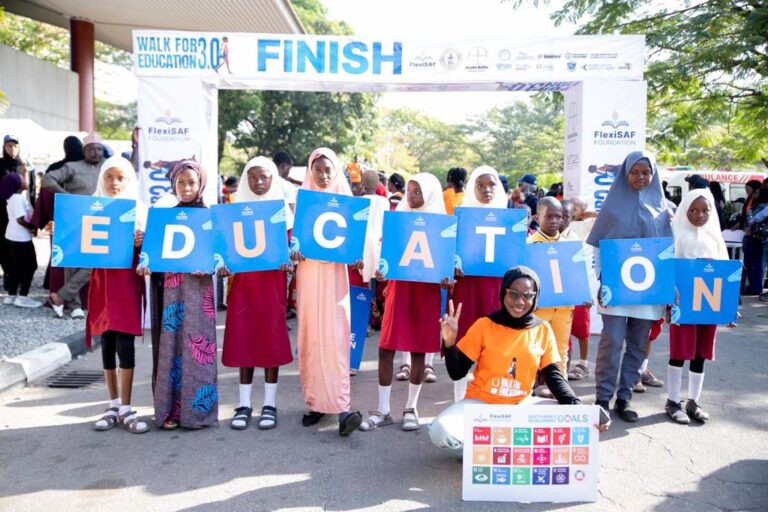 FlexiSAF Foundation hosts third annual Walk for Education in commemoration of Human Rights Day 2023