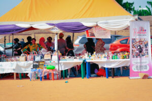 Business owners at the fair