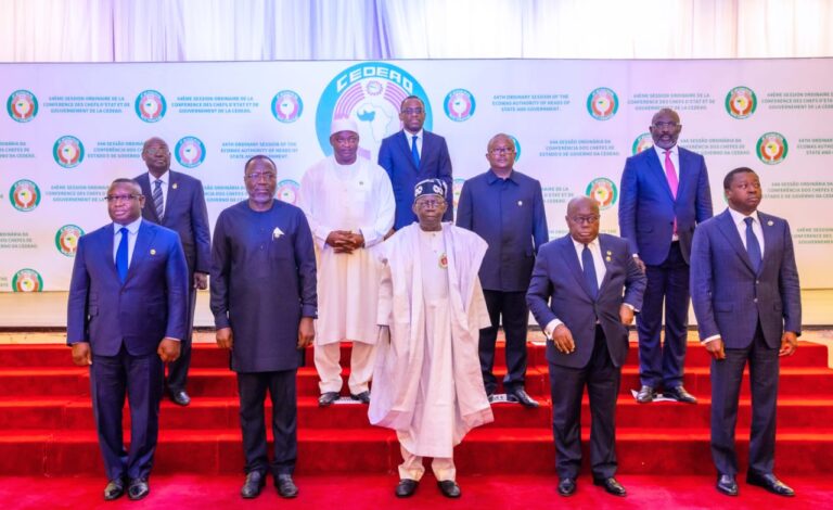 ECOWAS Summit: President Tinubu urges West African leaders to prioritize good governance to prevent coups