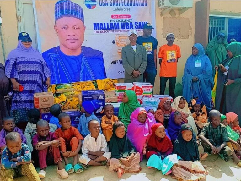 Gov. Uba Sani donates food items, cash to orphans, hospitals to celebrate 53rd birthday