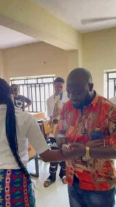 Celebrations as varsity lecturer proposes to female student on Valentines Day (Photos)