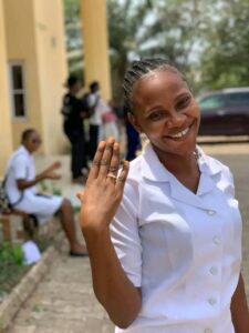 Celebrations as varsity lecturer proposes to female student on Valentines Day (Photos)